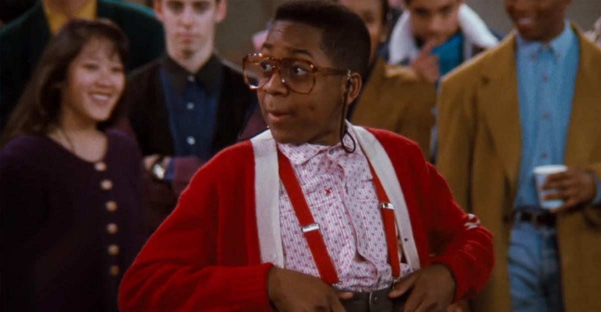 Jaleel White as Steve Urkel in the ABC sitcom Family Matters.