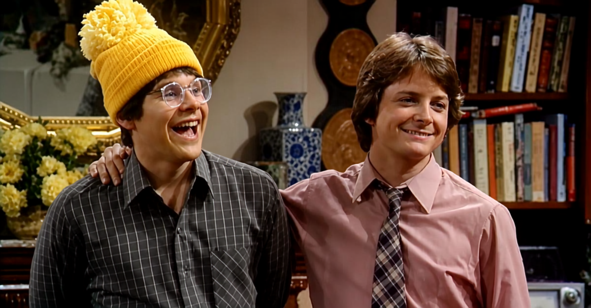 Screenshot from Family Ties, Disney+