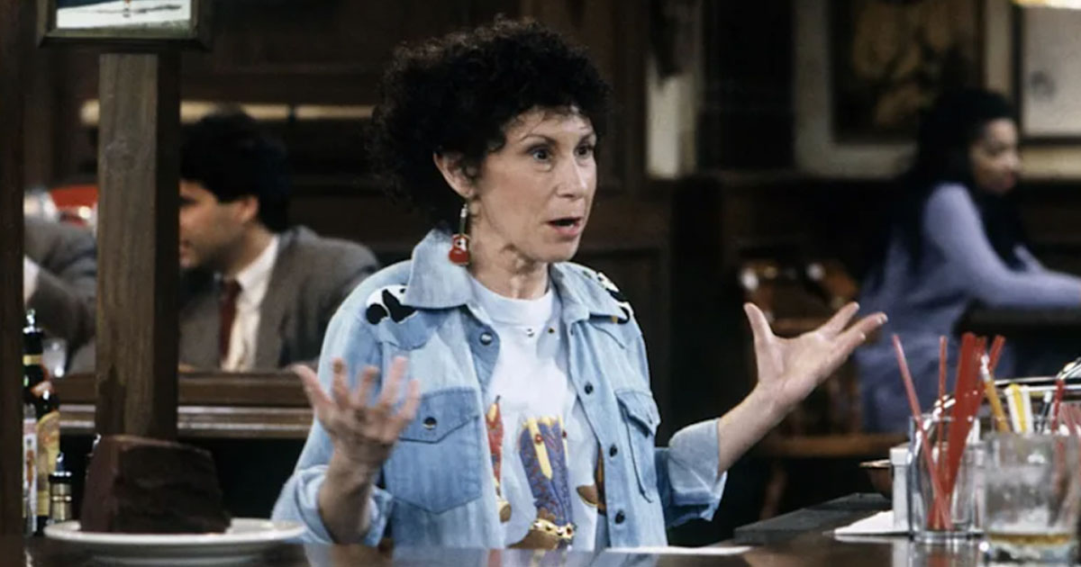 Rhea Perlman as Carla Tortelli in Cheers