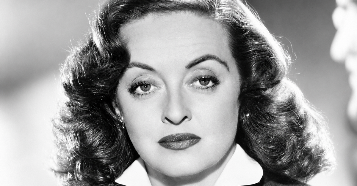 Actress Bette Davis, circa 1941