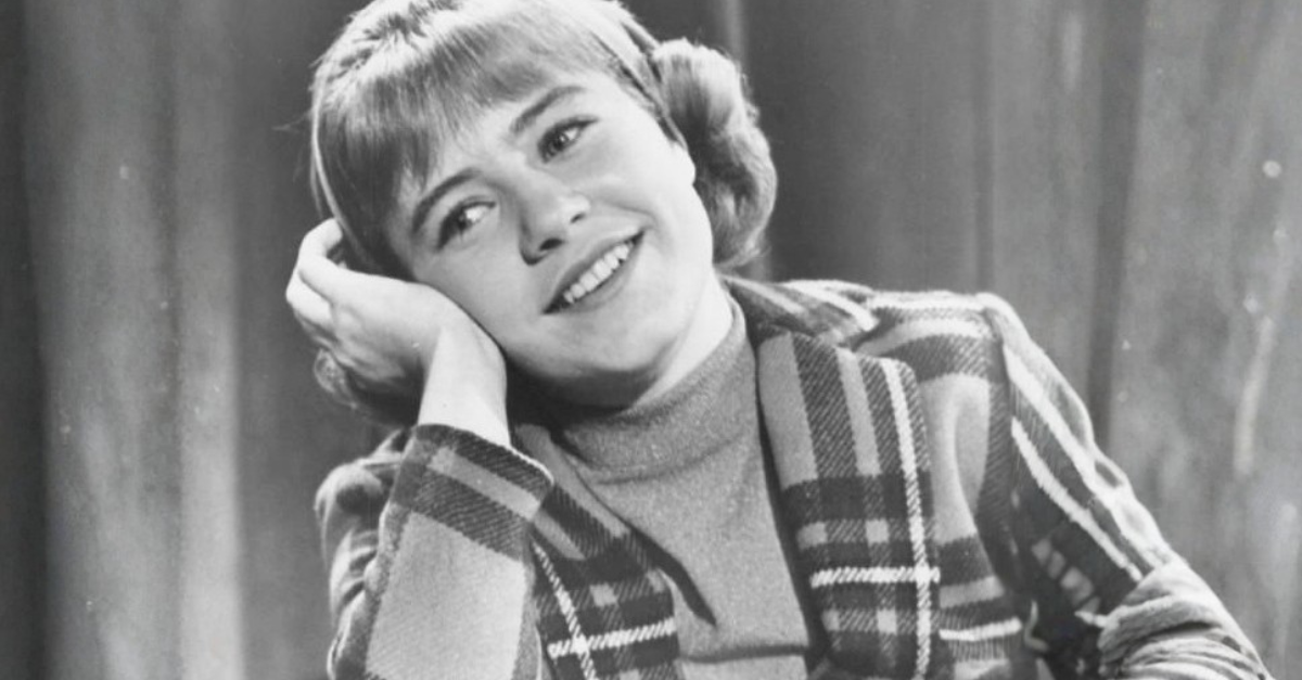 Photo of Patty Duke from the television program The Patty Duke Show.