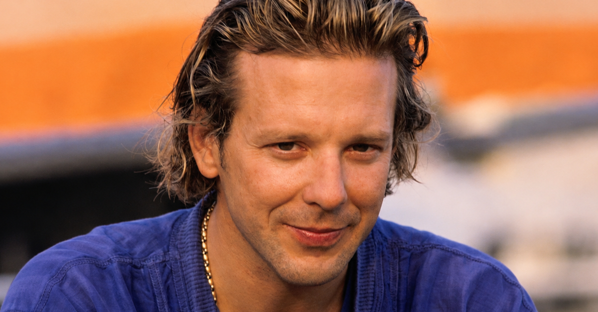 Mickey Rourke In Cannes, France On August 20, 1988