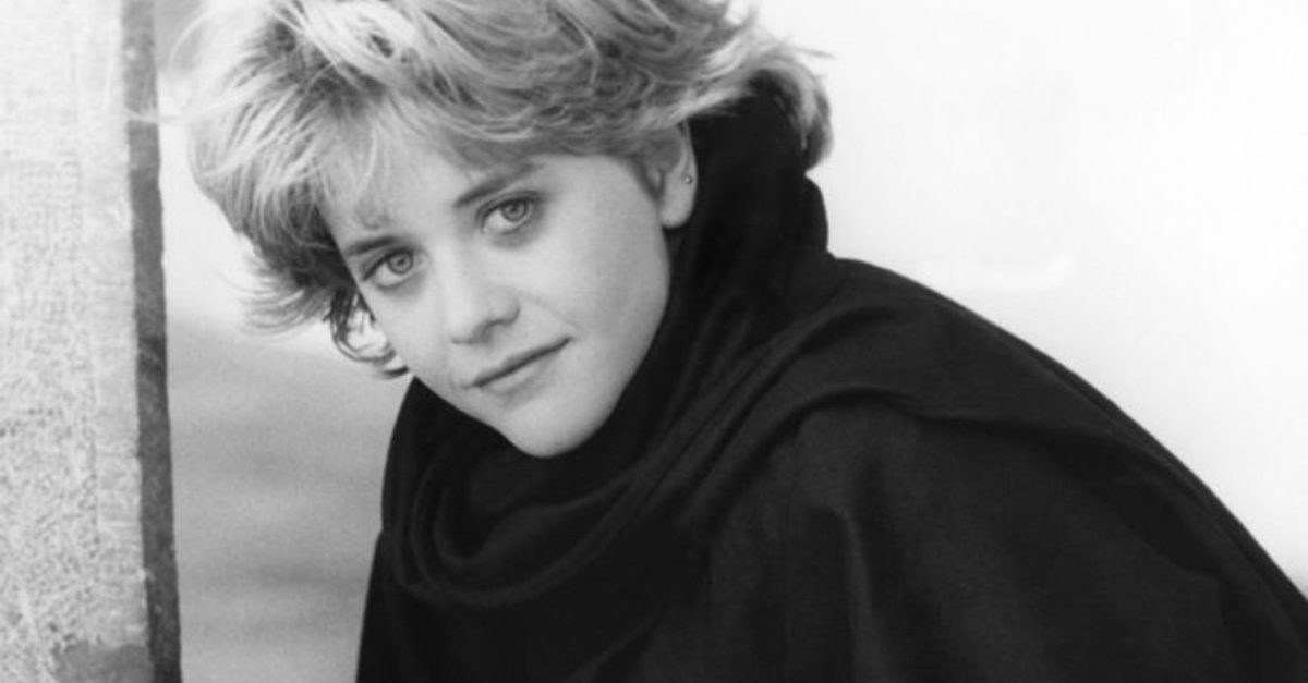 Promotional image of Meg Ryan in the Television series, As the World Turns.