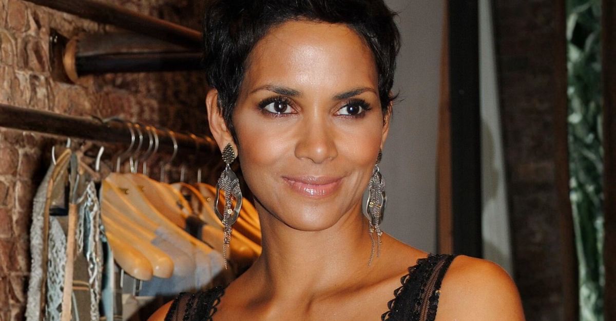 Actress Halle Berry at the 2010 New York Fashion Week.