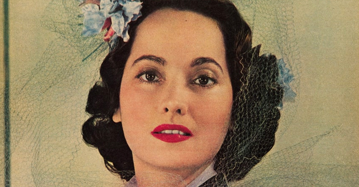Merle Oberon, Sunday News, 1943.