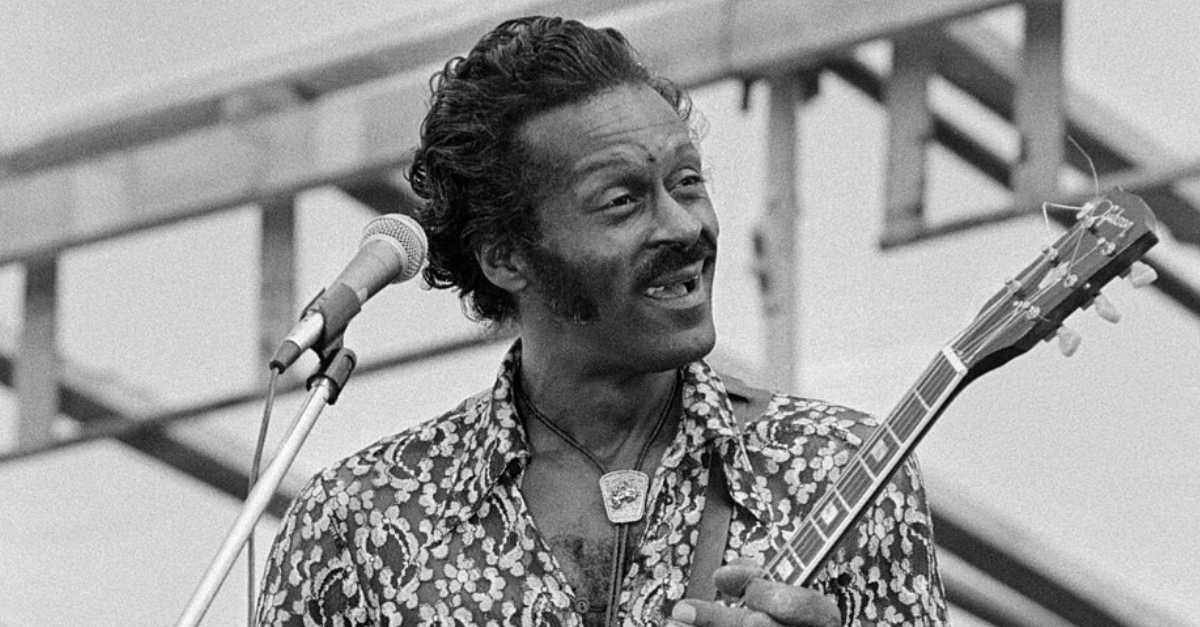 American musician Chuck Berry